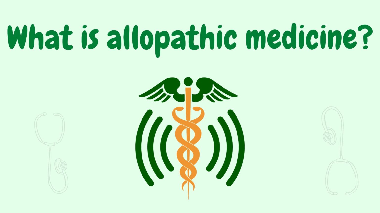 What is allopathic medicine? IMITHI YESINTU African Traditional Medicines