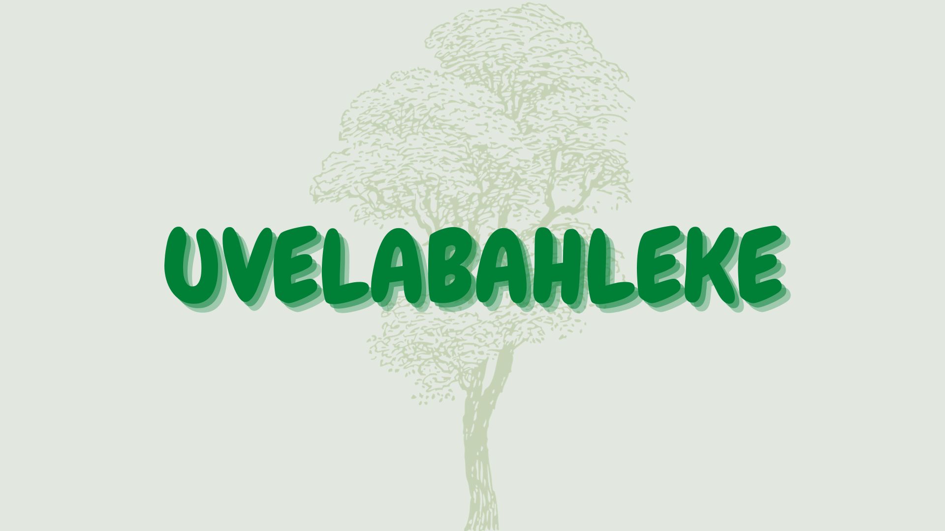 You are currently viewing Uvelabahleke
