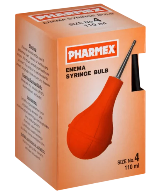 Pharmex Enema Syringe Size 4