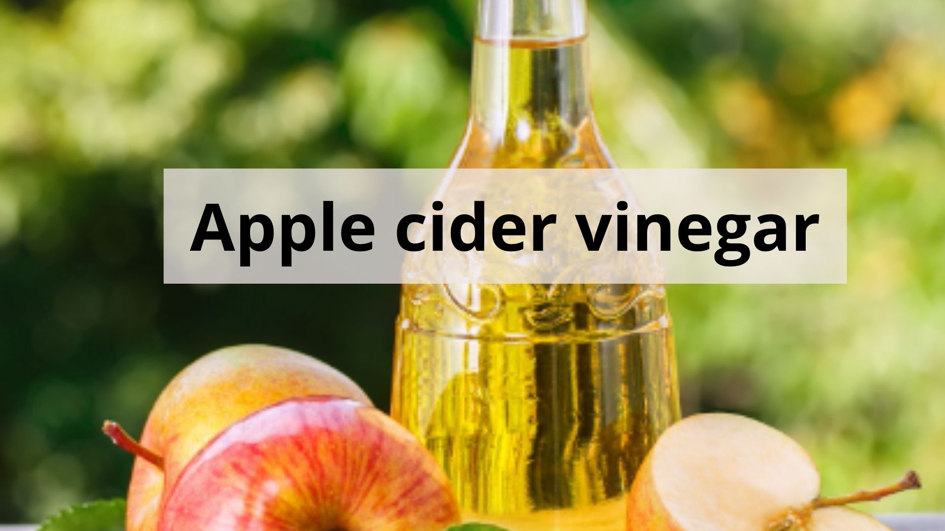 You are currently viewing Apple cider vinegar