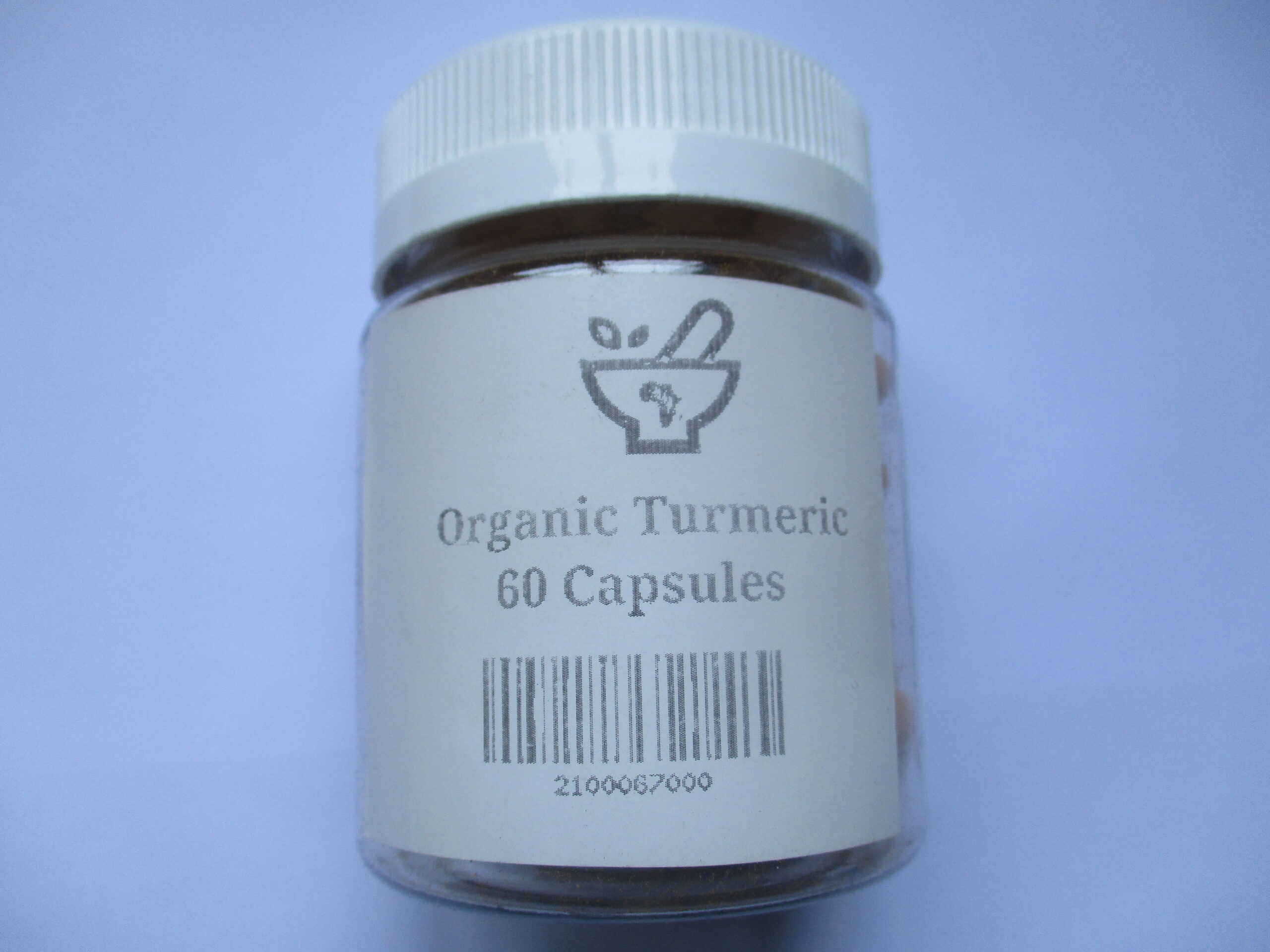 organic turmeric 60 capsules