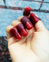 Henna fingertips paste