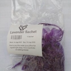 Lavender sachet